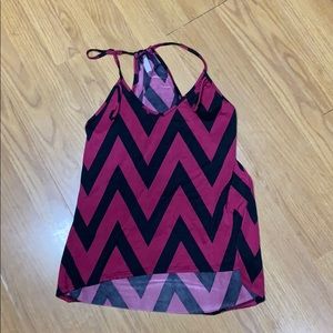 Chevron tank top